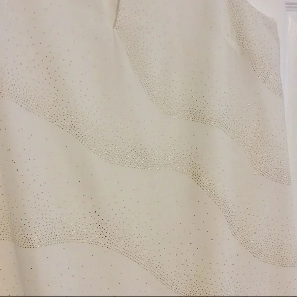 BCBG Whisper White/Golden Dress sz L - Picture 5 of 14